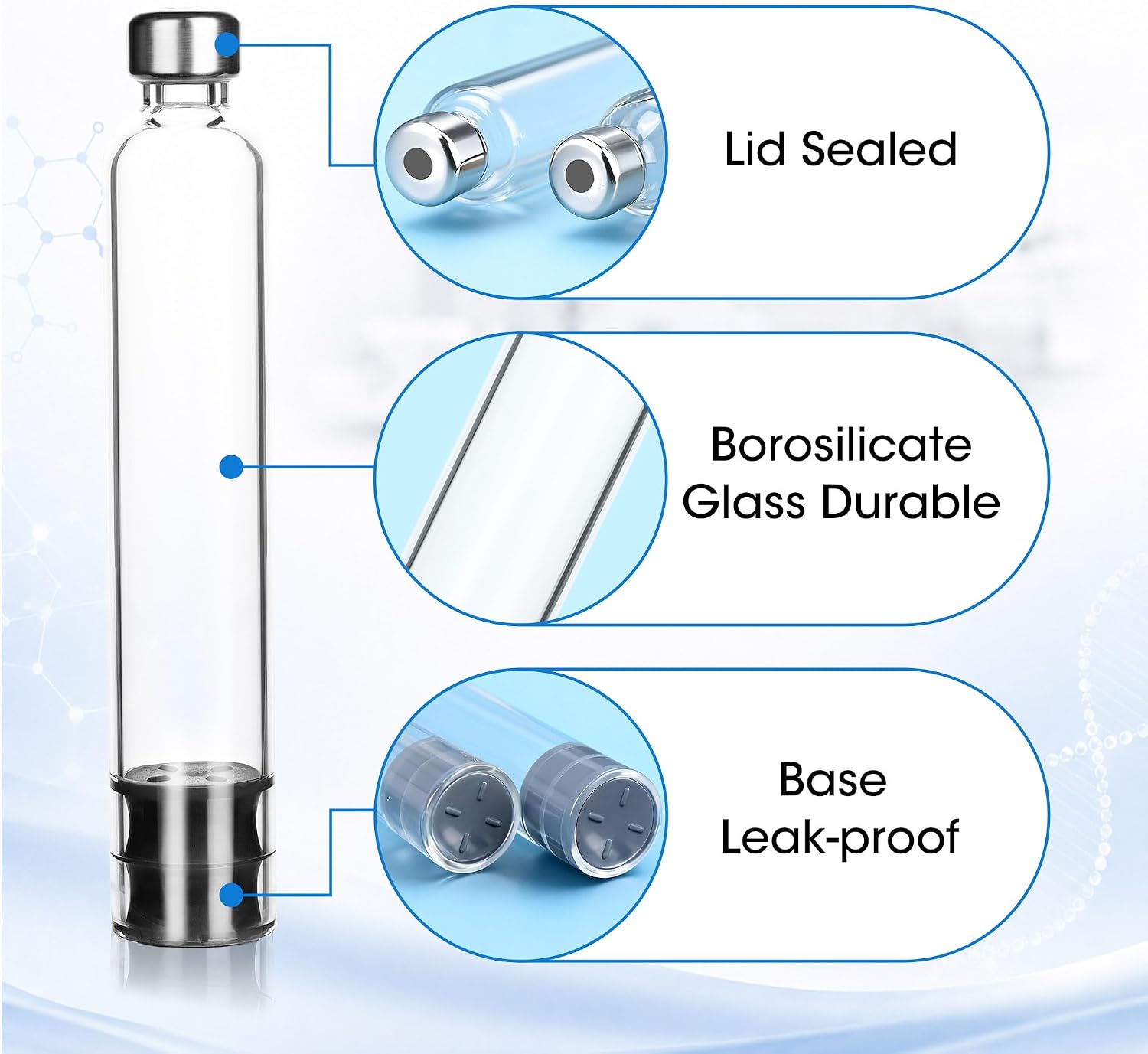 3ml vial cartridges for peptide/insulin pens 20 pack - Image 4